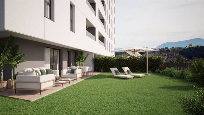 Bajo con jardín de Eulice, promoción de Aedas Homes en Barañáin, Navarra. | AEDAS HOMES ep bajo con jardin de eulice promocion de aedas homes en baranain navarra