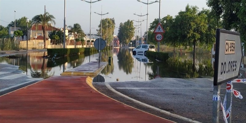 ep calles inundadas en dolores alicante