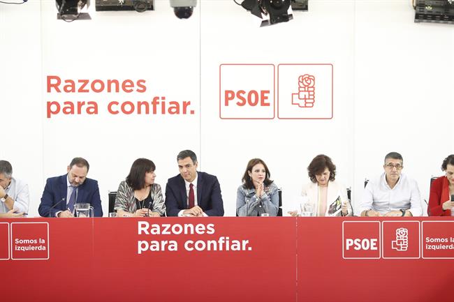 Ejecutiva Federal del PSOE, encabezada por el secretario general del partido y p | Eduardo Parra - Europa Press ep ejecutiva federalpsoe encabezadasecretario generalpartidop