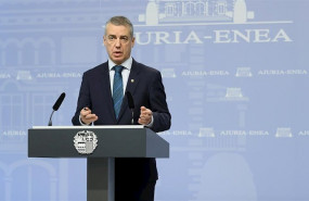 ep el lehendakari inigo ukullu comparece para anunciar la suspension de las elecciones del 5 de