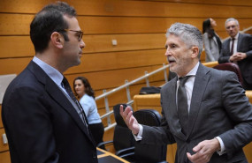 ep el ministro de economia comercio y empresa carlos cuerpo i y el ministro del interior fernando