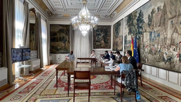 ep el ministro de politica territorial y funcion publica miquel iceta durante la celebracion de la
