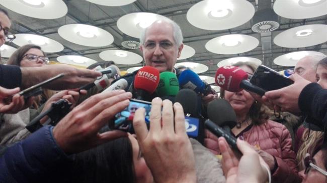 ep exalcaldecaracas antonio ledezmaaeropuertomadrid
