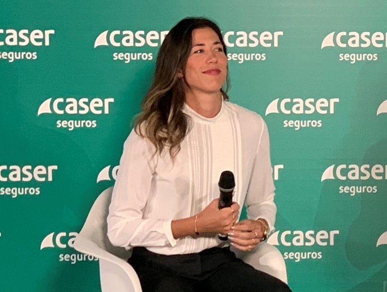 ep garbile muguruza en un acto con caser