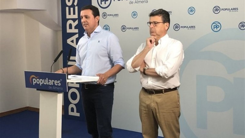 García y Matarí, en rueda de prensa | PP ep garciamatari en ruedaprensa