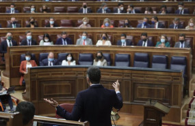 ep imagen del congreso de los diputados durante una intervencion del presidente del gobierno pedro