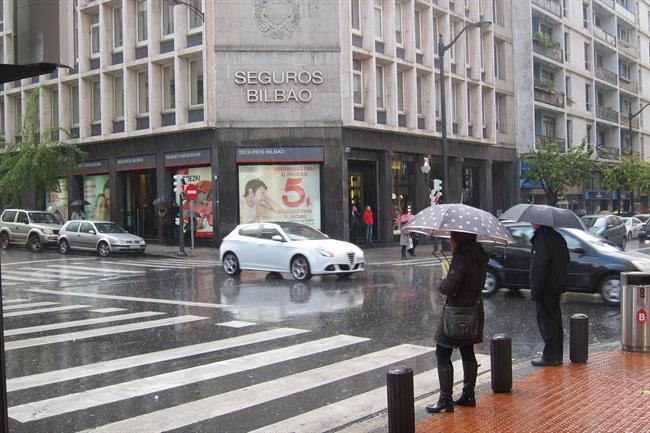 Imagen de Archivo. Lluvia en Bilbao | Europa Press ep imagenarchivo lluviabilbao