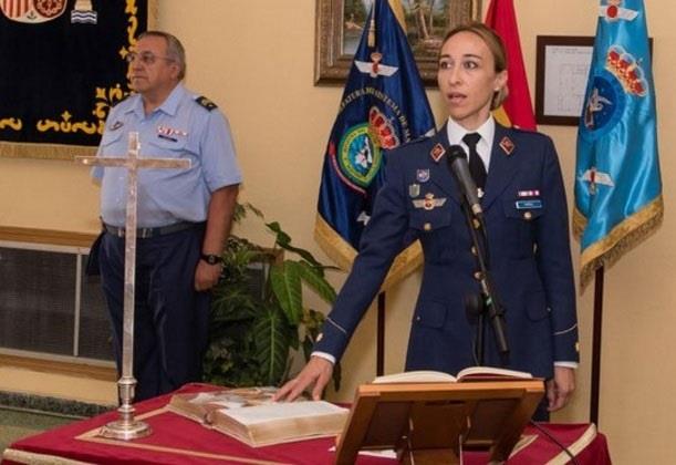 La comandante María del Pilar Mañas Brugat | EJÉRCITO DEL AIRE ep la comandante mariapilar manas brugat