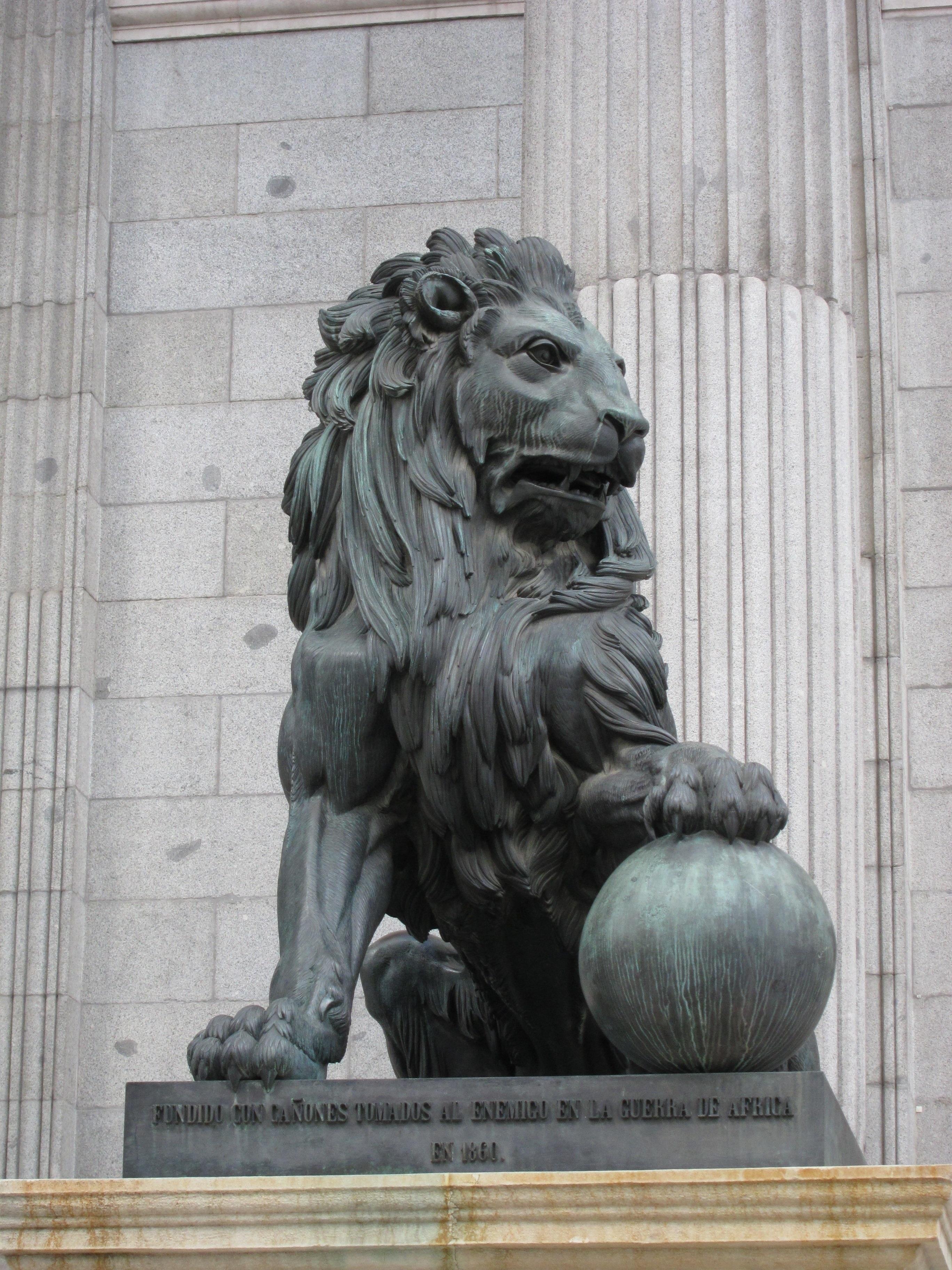 León Del Congreso De Los Diputados | EUROPA PRESS ep leoncongresolos diputados