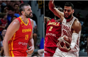 ep marc gasol espana y salah mejri tunez