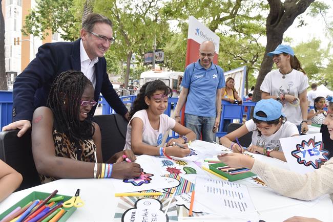 Niños en el campamento de 'Caixaproinfancia' en Sevilla | EUROPAPRESS/DAVIDCAMPOS ep ninoscampamento de caixaproinfancia en sevilla