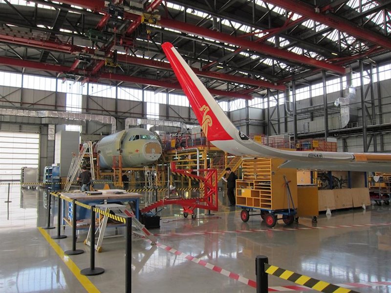 ep planta de ensamblaje del a320 en taijin china