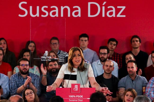 Susana Díaz PSOE en Marbella | EUROPA PRESS/ALEX ZEA ep susana diaz psoemarbella