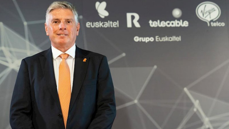 Xabier Iturbe, presidente no ejecutivo de Euskaltel, en la Junta General de Accionistas de 2020 | EUSKALTEL - Archivo ep xabier iturbe presidente no ejecutivo de euskaltel en la junta general de accionistas de 2020