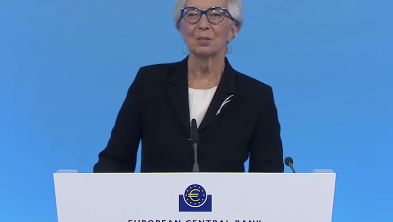 Christine Lagarde, presidenta del Banco Central Europeo. lagardemarzo2021