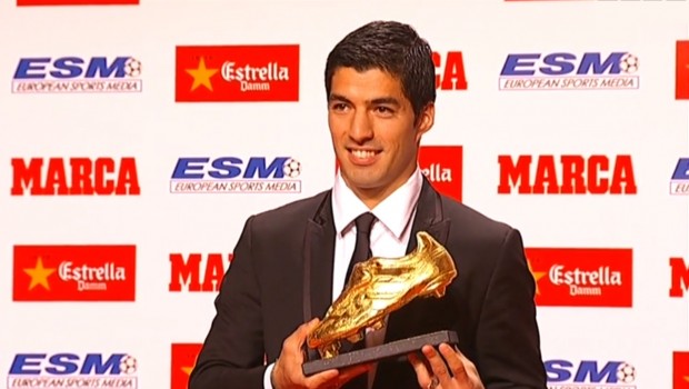 Luis Suarez bota de oro barcelona