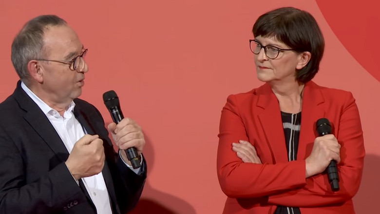 Norbet Walter-Borjans y Saskia Esken (SPD) norbert walter borjans saskia esken spd alemania