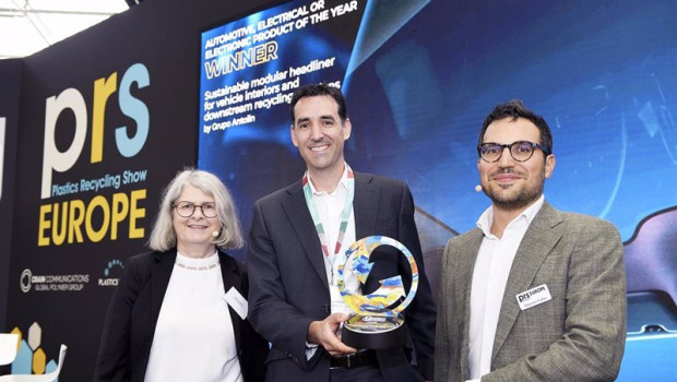 ep archivo   grupo antolin gana el plastics recycling award europe por su techo sostenible interior