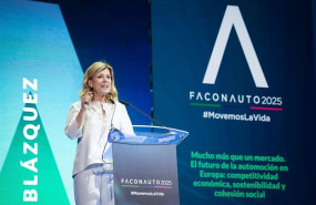 ep archivo   la presidenta de faconauto marta blazquez en el congreso faconauto 2025 en el palacio