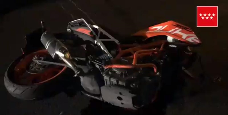 ep captura del video del accidente en collado villalba