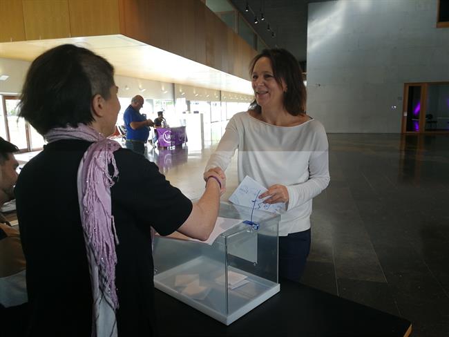 ep carolina bescansa votandolas primariaspodemos galicia