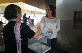 ep carolina bescansa votandolas primariaspodemos galicia