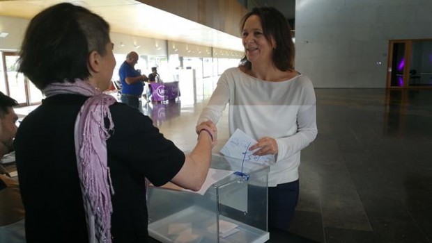 ep carolina bescansa votandolas primariaspodemos galicia