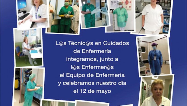 ep cartel de sae por el dia de la enfermeria