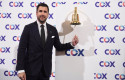 ep el ceo de cox enrique riquelme toca la campana durante la ceremonia de salida a bolsa de cox en