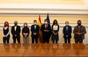 ep el ministerio de inclusion seguridad social y migraciones durante el encuentro mantenido con