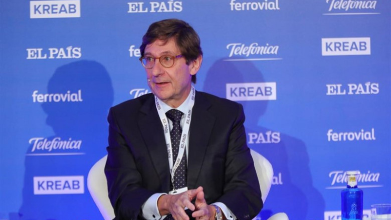 ep el presidente de bankia jose ignacio goirigolzarri durante su intervencion en la inauguracion del