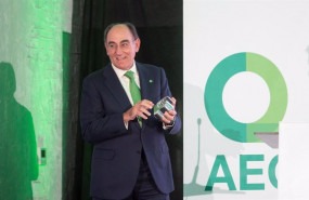 ep el presidente de iberdrola ignacio galan recibe el premio al liderazgo directivo de la aec
