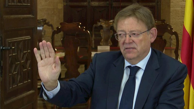ep el presidente de la generalitat valenciana ximo puig en una entrevista con europa press