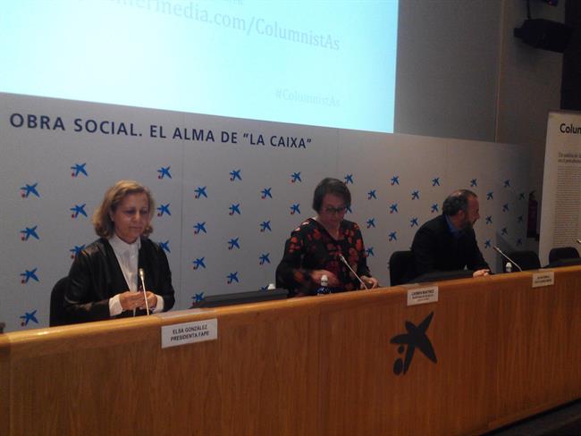 Elsa González, Carmen Martínez de Castro | EUROPA PRESS ep elsa gonzalez carmen martinezcastro