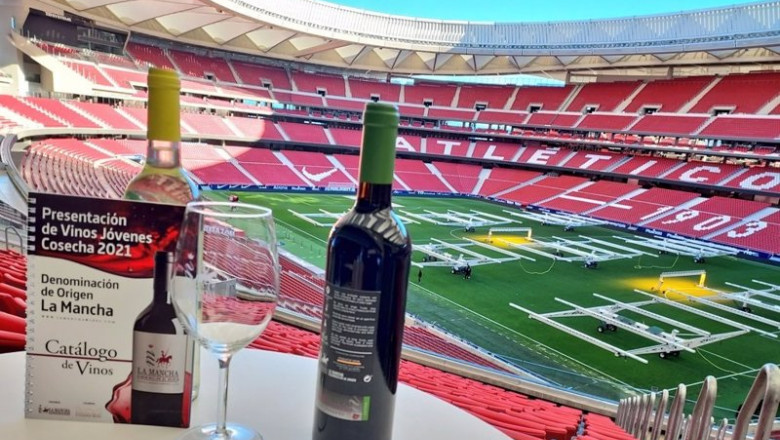 La DO Mancha presenta sus vinos jóvenes en el Wanda Metropolitano | DO MANCHA ep la do mancha presenta sus vinos jovenes en el wanda metropolitano