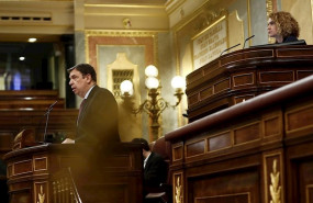 ep la presidenta de la camara meritxell batet y el ministro de agricultura luis planas durante el