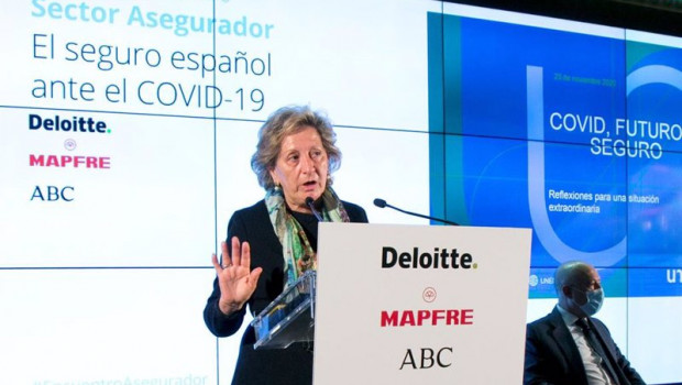 ep la presidenta de unespa pilar gonzalez de frutos en el xxvii encuentro del sector asegurador