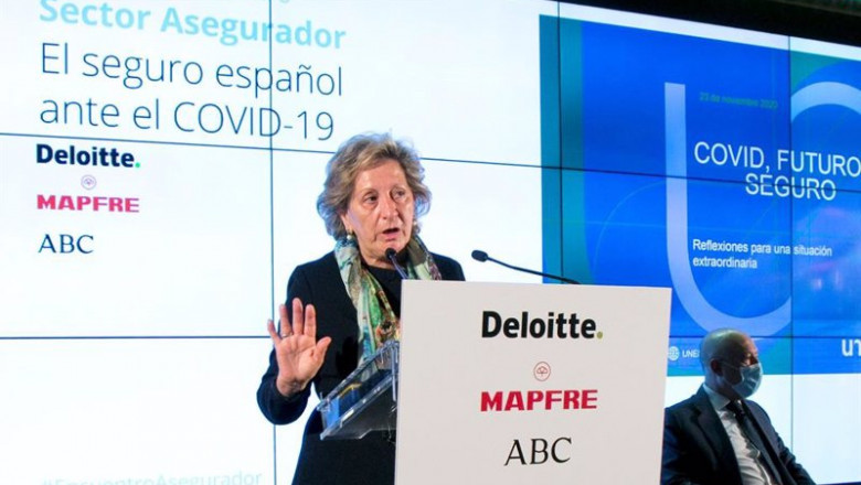 ep la presidenta de unespa pilar gonzalez de frutos en el xxvii encuentro del sector asegurador ep la presidenta de unespa pilar gonzalez de frutos en el xxvii encuentro del sector asegurador
