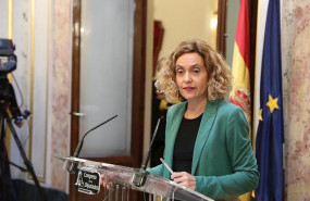 ep la presidenta del congreso meritxell batet durante su intervencion en la mesa del congreso de los