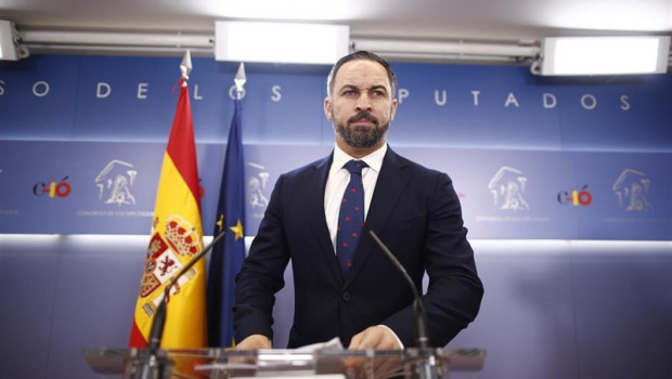 ep lidervox santiago abascal ofreceruedaprensacongresolos diputados