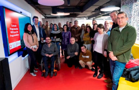 ep los alumnos y profesores participantes en el curso de programacion web para personas con