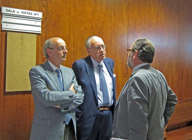 Luis Alberto Samaniego, el primero por la izquierda. | EUROPA PRESS ep luis alberto samaniego primerola izquierda