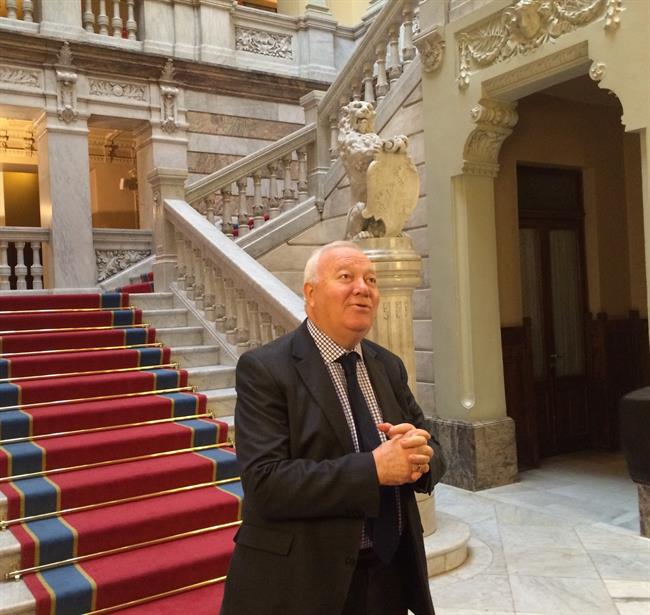 Miguel Ángel Moratinos, durante su visita a Asturias. | EUROPA PRESS ep miguel angel moratinos durantevisitaasturias