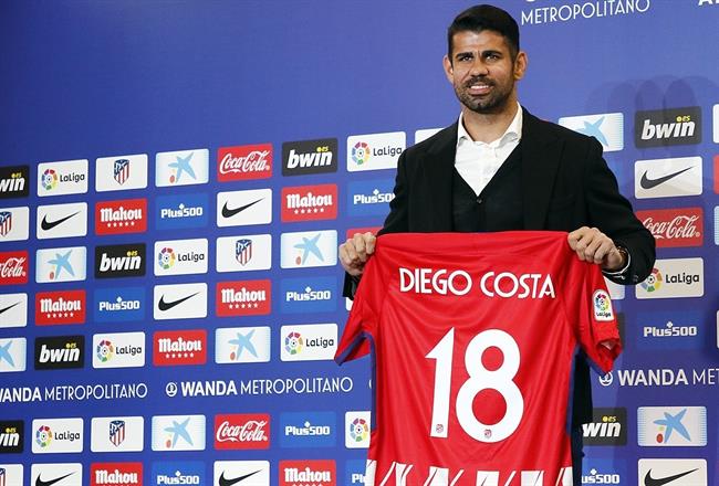 El nuevo delantero del Atlético de Madrid, Diego Costa | ATLÉTICO MADRID ep nuevo delanteroatleticomadrid diego costa