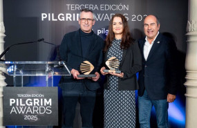 ep paradores recibe el premio pilgrim 2025 a la mejor cadena hotelera del camino de santiago