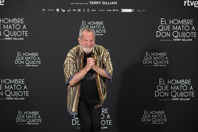 Photocall con el director de El hombre que mató a Don Quijote, Terry Gilliam | EUROPA PRESS ep photocalldirectorhombremato a don quijote terry gilliam