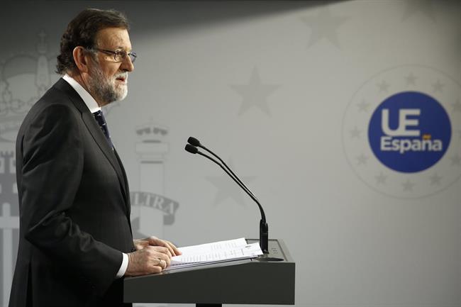 Rueda de prensa de Rajoy tras la cumbre en Bruselas | TWITTER DE RAJOY ep ruedaprensarajoyla cumbrebruselas