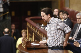 ep secretario generalpodemos pablo iglesias duranteintervencioncongresolos diputados previala segunda votacionla investiduracandidato socialistala presidenciagobierno ep secretario generalpodemos pablo iglesias duranteintervencioncongresolos diputados previala segunda votacionla investiduracandidato socialistala presidenciagobierno
