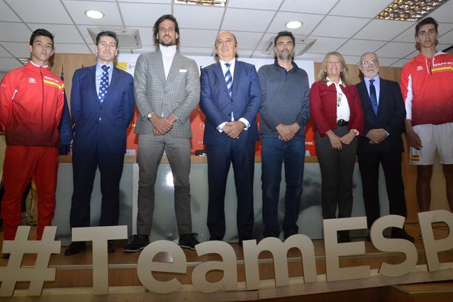 Sergi Bruguera y Feliciano López presentan el equipo de Copa Davis | EUROPA PRESS ep sergi bruguerafeliciano lopez presentanequipocopa davis