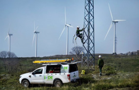 ep trabajos de mantenimiento en las redes electricas de iberdrola